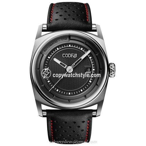 CODE41 Anomaly-02 Stainless Steel / Black AN02-IN-BK-ST-LEA-PER-COU-SP CODE41 Anomaly-02 Stainless Steel / Black AN02-IN-BK-ST-LEA-PER-COU-SP