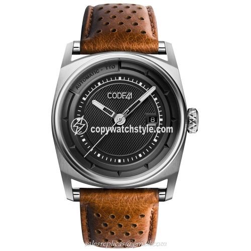 CODE41 Anomaly-02 Stainless Steel / Black AN02-IN-BK-ST-PER-BE
