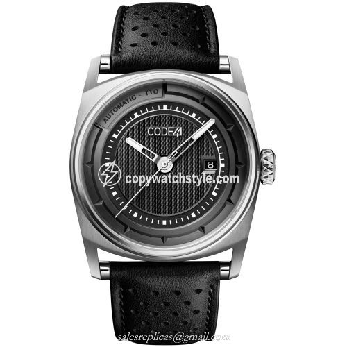 CODE41 Anomaly-02 Stainless Steel / Black AN02-IN-BK-ST-PER-BK