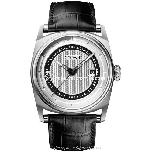 CODE41 Anomaly-02 Stainless Steel / Silver AN02-IN-SIL-ST-ALIG-BK