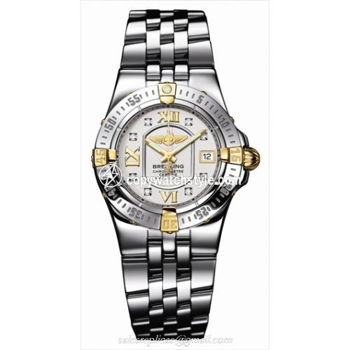 Breitling Starliner 2008 Two Tone / Silver / Diamond B7134012.G662 Breitling Starliner 2008 Two Tone / Silver / Diamond B7134012.G662
