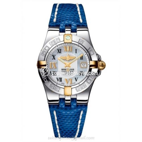 Breitling Galactic 30 Two Tone MOP / Roman / Teju B71340L2.A688.163Z Breitling Galactic 30 Two Tone MOP / Roman / Teju B71340L2.A688.163Z