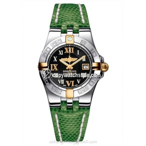 Breitling Galactic 30 Two Tone Black / Roman / Teju B71340L2.B951.166Z