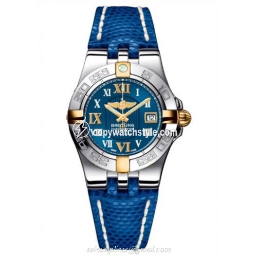 Breitling Galactic 30 Two Tone Blue / Roman / Blue Teju B71340L2.C779.163Z Breitling Galactic 30 Two Tone Blue / Roman / Blue Teju B71340L2.C779.163Z
