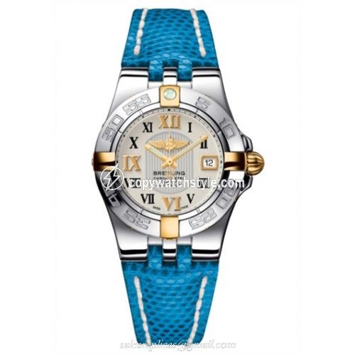 Breitling Galactic 30 Two Tone Silver / Roman / Teju B71340L2.G671.169Z Breitling Galactic 30 Two Tone Silver / Roman / Teju B71340L2.G671.169Z