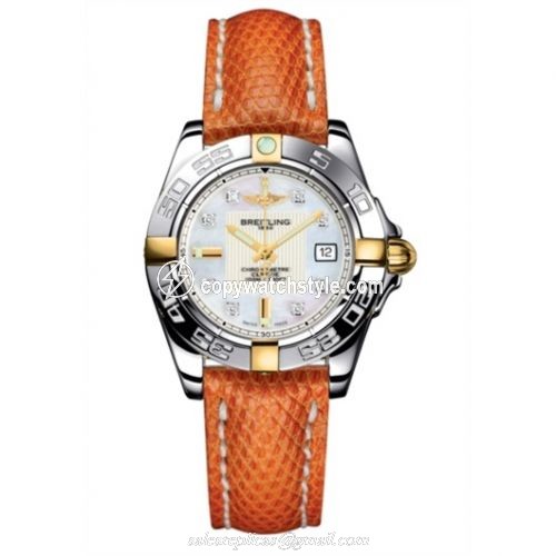 Breitling Galactic 32 Two Tone MOP / Diamond / Teju B71356L2.A710.125Z Breitling Galactic 32 Two Tone MOP / Diamond / Teju B71356L2.A710.125Z