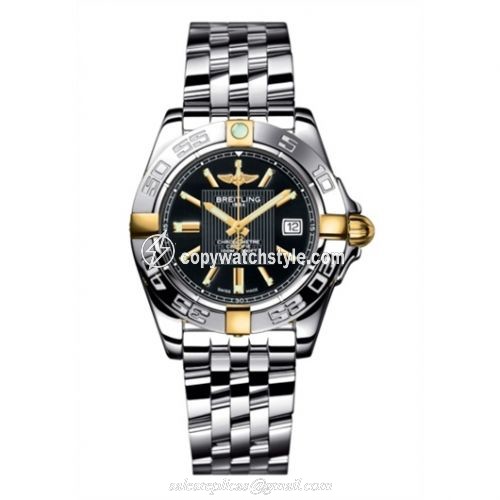 Breitling Galactic 32 Two Tone Black / Bracelet B71356L2.BA11.367A Breitling Galactic 32 Two Tone Black / Bracelet B71356L2.BA11.367A