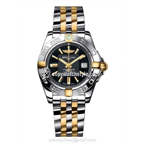 Breitling Galactic 32 Two Tone Black / Two Tone Bracelet B71356L2.BA11.367D