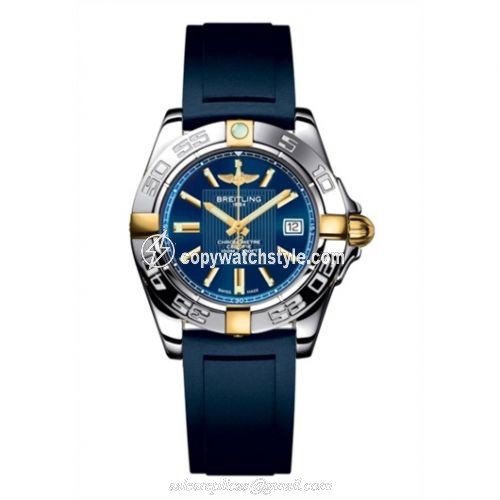 Breitling Galactic 32 Two Tone Blue / Rubber B71356L2.C812.141S Breitling Galactic 32 Two Tone Blue / Rubber B71356L2.C812.141S