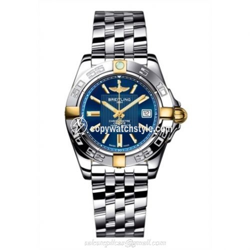 Breitling Galactic 32 Two Tone Blue / Bracelet B71356L2.C812.367A Breitling Galactic 32 Two Tone Blue / Bracelet B71356L2.C812.367A