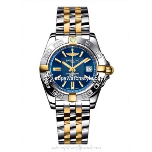 Breitling Galactic 32 Two Tone Blue / Two Tone Bracelet B71356L2.C812.367D Breitling Galactic 32 Two Tone Blue / Two Tone Bracelet B71356L2.C812.367D