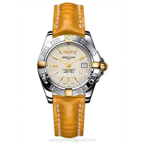Breitling Galactic 32 Two Tone Silver / Teju B71356L2.G703.135Z