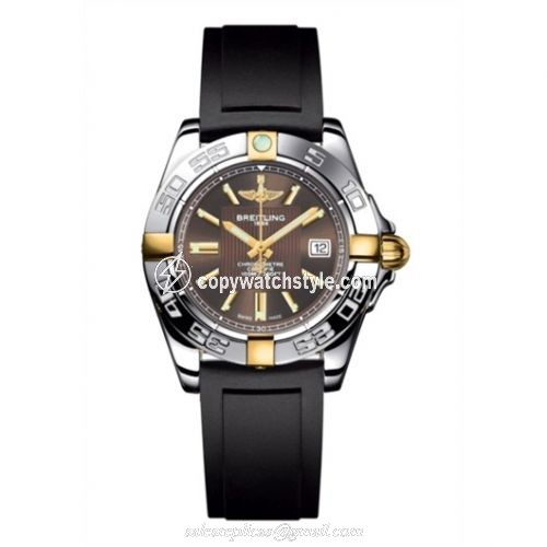 Breitling Galactic 32 Two Tone Bronze / Rubber B71356L2.Q580.133S