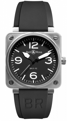 Bell & Ross BR 01 92 Steel BR0192-BL-ST Bell & Ross BR 01 92 Steel BR0192-BL-ST