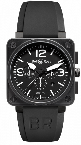 Bell & Ross BR 01 94 Carbon Chronograph BR0194-BL-CA Bell & Ross BR 01 94 Carbon Chronograph BR0194-BL-CA