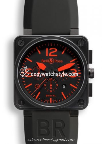 Bell & Ross BR 01 94 Red Chronograph BR0194RED Bell & Ross BR 01 94 Red Chronograph BR0194RED