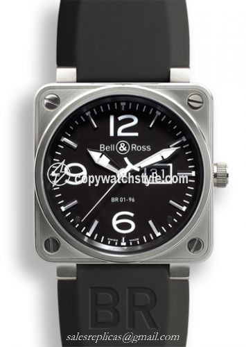 Bell & Ross BR 01 96 Grande Date BR0196BLST Bell & Ross BR 01 96 Grande Date BR0196BLST