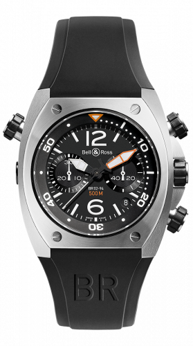 Bell & Ross BR 02 94 Chronograph Steel BR02-CHR-BL-ST Bell & Ross BR 02 94 Chronograph Steel BR02-CHR-BL-ST