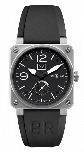 Bell & Ross BR 03 90 Grande Date & Reserve de Marche BR0390BLST Bell & Ross BR 03 90 Grande Date & Reserve de Marche BR0390BLST