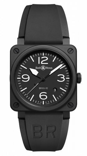Bell & Ross BR 03 92 Black Matte BR0392-BL-CE Bell & Ross BR 03 92 Black Matte BR0392-BL-CE