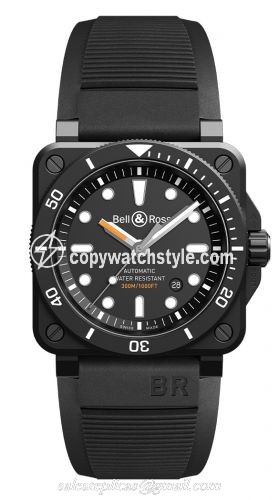 Bell & Ross BR 03-92 Diver Black Matte BR0392-D-BL-CE/SRB Bell & Ross BR 03-92 Diver Black Matte BR0392-D-BL-CE/SRB