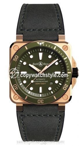 Bell & Ross BR 03-92 Diver Green Bronze BR0392-D-G-BR/SCA Bell & Ross BR 03-92 Diver Green Bronze BR0392-D-G-BR/SCA