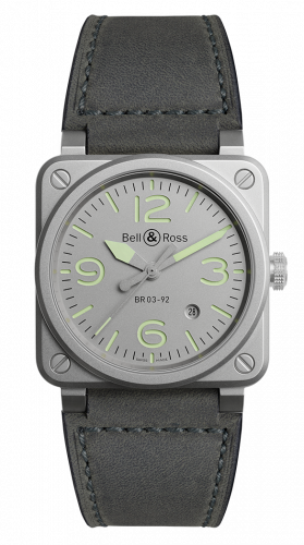 Bell & Ross BR 03 92 Horolum BR0392-GR-ST/SCA Bell & Ross BR 03 92 Horolum BR0392-GR-ST/SCA