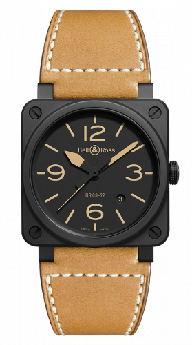 Bell & Ross BR 03 92 Heritage Ceramic BR0392-HERITAGE-CE Bell & Ross BR 03 92 Heritage Ceramic BR0392-HERITAGE-CE