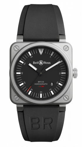 Bell & Ross BR 03 92 Horograph BR0392-HOR-BLC/SRB Bell & Ross BR 03 92 Horograph BR0392-HOR-BLC/SRB