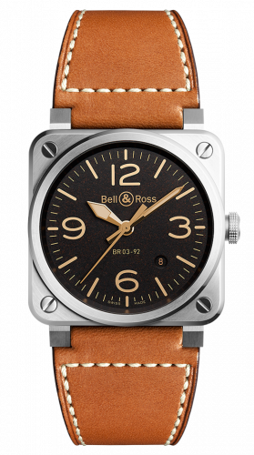 Bell & Ross BR 03 92 Golden Heritage BR0392-ST-G-HE/SCA/2 Bell & Ross BR 03 92 Golden Heritage BR0392-ST-G-HE/SCA/2