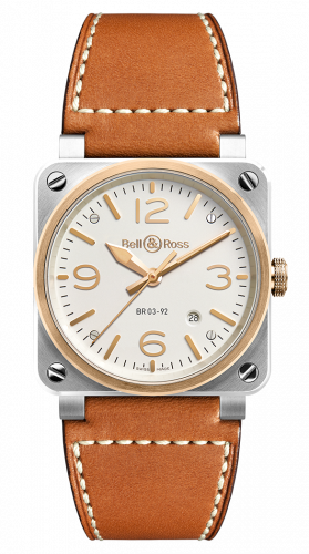 Bell & Ross BR 03 92 Steel & Rose Gold BR0392-ST-PG/SCA