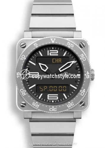 Bell & Ross BR 03 92 Type Aviation Steel BR0392-AVIA-ST/SST Bell & Ross BR 03 92 Type Aviation Steel BR0392-AVIA-ST/SST