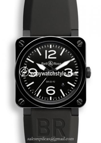 Bell & Ross BR 03 92 Black Ceramic BR0392CERBLPSRB