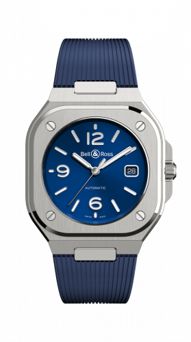 Bell & Ross BR 05 Stainless Steel / Blue / Rubber BR05A-BLU-ST/SRB Bell & Ross BR 05 Stainless Steel / Blue / Rubber BR05A-BLU-ST/SRB