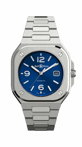 Bell & Ross BR 05 Stainless Steel / Blue / Bracelet BR05A-BLU-ST/SST Bell & Ross BR 05 Stainless Steel / Blue / Bracelet BR05A-BLU-ST/SST