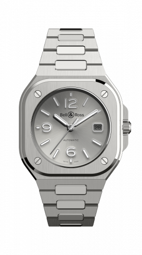 Bell & Ross BR 05 Stainless Steel / Silver / Bracelet BR05A-GR-ST/SST Bell & Ross BR 05 Stainless Steel / Silver / Bracelet BR05A-GR-ST/SST