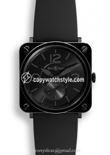 Bell & Ross BR S Black Ceramic Phantom BRSBLCPHSBR Bell & Ross BR S Black Ceramic Phantom BRSBLCPHSBR