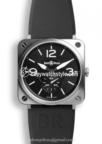 Bell & Ross BR S Steel BRSBLSTSRB Bell & Ross BR S Steel BRSBLSTSRB