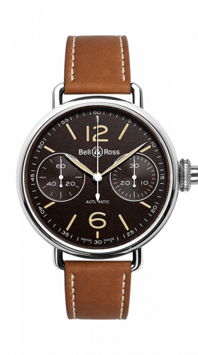 Bell & Ross WW1 Chronographe Monopoussoir Heritage BRWW1-MONO-HER/SCA Bell & Ross WW1 Chronographe Monopoussoir Heritage BRWW1-MONO-HER/SCA