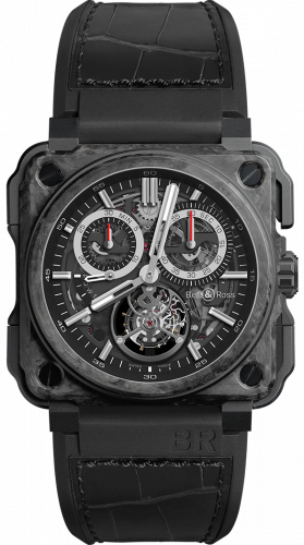 Bell & Ross BR-X1 Tourbillon Chronograph Carbone Forge BRX1-CHTB-CE-CF Bell & Ross BR-X1 Tourbillon Chronograph Carbone Forge BRX1-CHTB-CE-CF