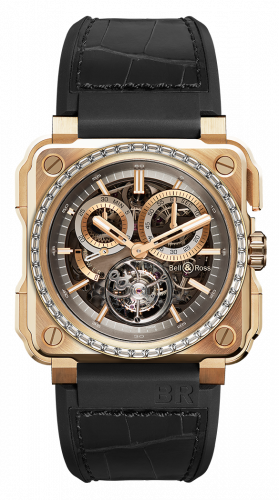Bell & Ross BR-X1 Tourbillon Chronograph Rose Gold Diamonds BRX1-CHTB-PG-D Bell & Ross BR-X1 Tourbillon Chronograph Rose Gold Diamonds BRX1-CHTB-PG-D