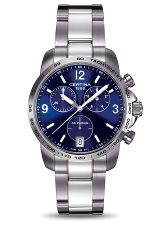 Certina DS Podium Chrono Blue C0014171104700 Certina DS Podium Chrono Blue C0014171104700