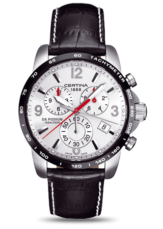 Certina DS Podium Big Size Chrono Silver C0016172603700 Certina DS Podium Big Size Chrono Silver C0016172603700