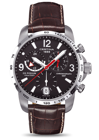 Certina DS Podium Big Size Chrono GMT C0016391605700 Certina DS Podium Big Size Chrono GMT C0016391605700