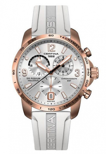 Certina DS Podium Big Size Chrono GMT Aluminium C0016399703701 Certina DS Podium Big Size Chrono GMT Aluminium C0016399703701