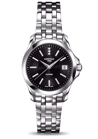 Certina DS Prime Lady Black Bracelet C0042101105600