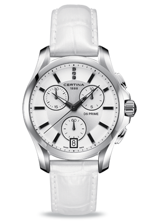 Certina DS Prime Chronograph White C0042171603600 Certina DS Prime Chronograph White C0042171603600