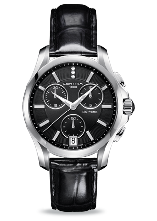 Certina DS Prime Chronograph Black C0042171605600 Certina DS Prime Chronograph Black C0042171605600