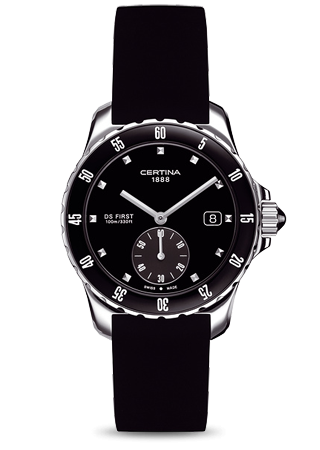 Certina DS First Lady Ceramic Black C0142351705100 Certina DS First Lady Ceramic Black C0142351705100