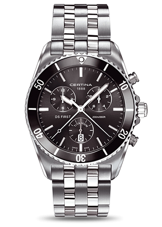 Certina DS First Ceramic Chronograph Titanium C0144174408100 Certina DS First Ceramic Chronograph Titanium C0144174408100